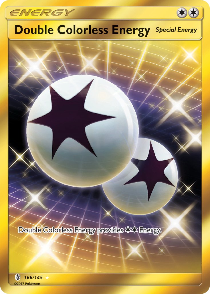 Double Colorless Energy - Guardians Rising (Secret Rare) [GRI-166] English / Near Mint / Normal