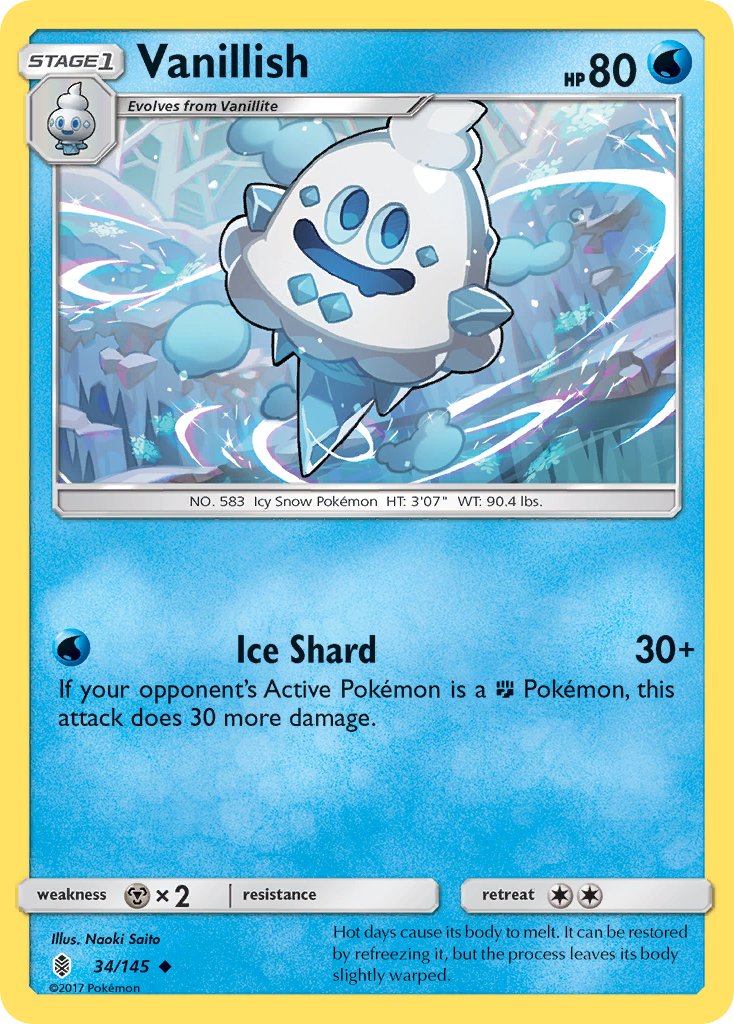 Vanillish - Guardians Rising (Uncommon) [GRI-34] English / Near Mint / Normal