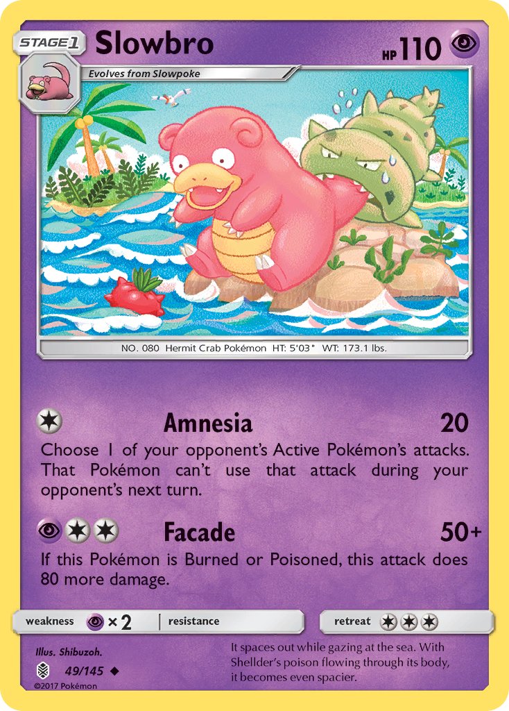 Slowbro - Guardians Rising (Uncommon) [GRI-49] English / Near Mint / Normal