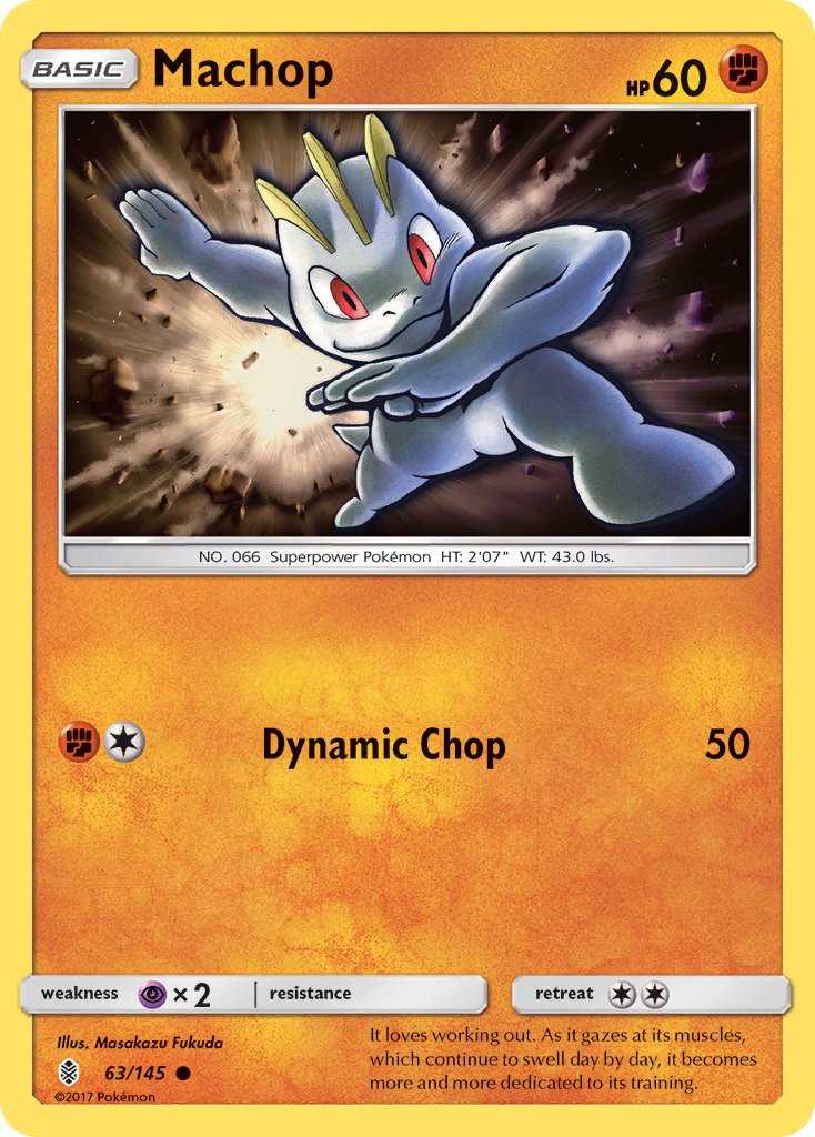 Machop - Guardians Rising (Common) [GRI-63] English / Near Mint / Normal