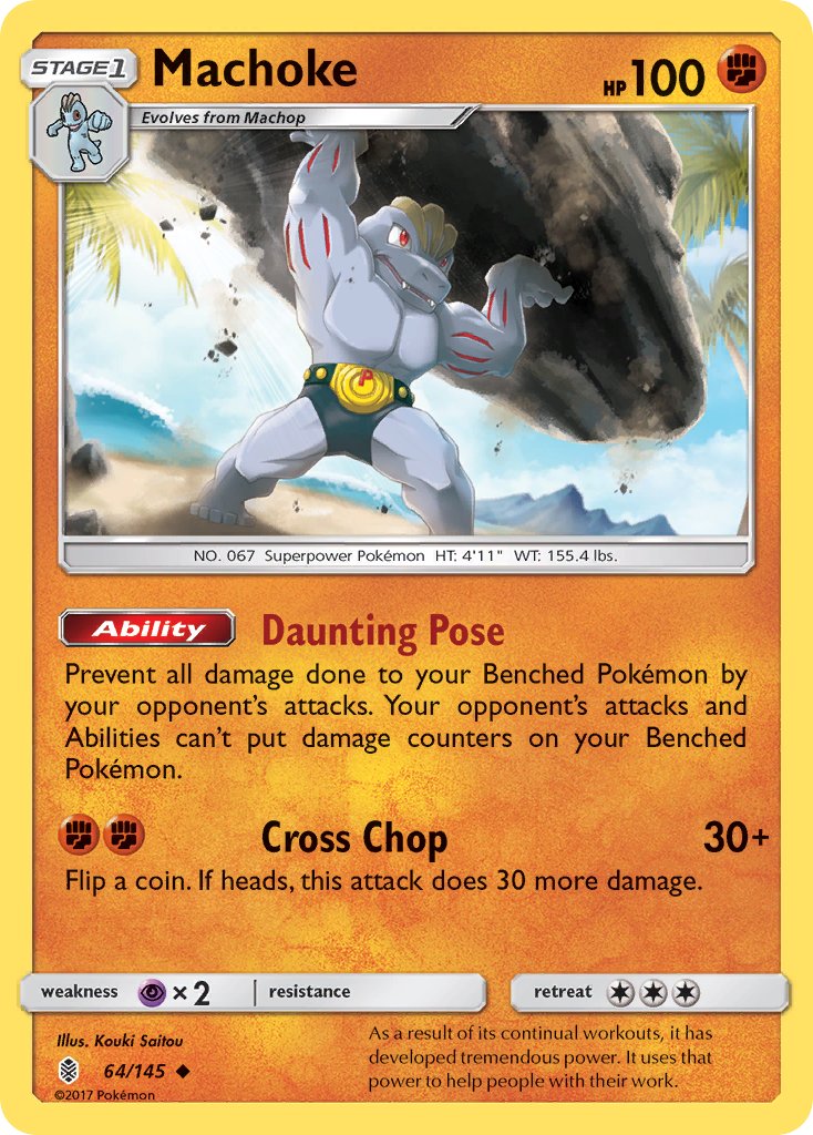 Machoke - Guardians Rising (Uncommon) [GRI-64] English / Near Mint / Normal