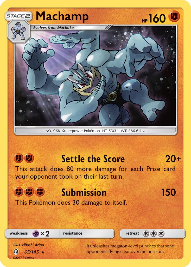 Machamp - Guardians Rising (Holo Rare) [GRI-65] English / Near Mint / Normal
