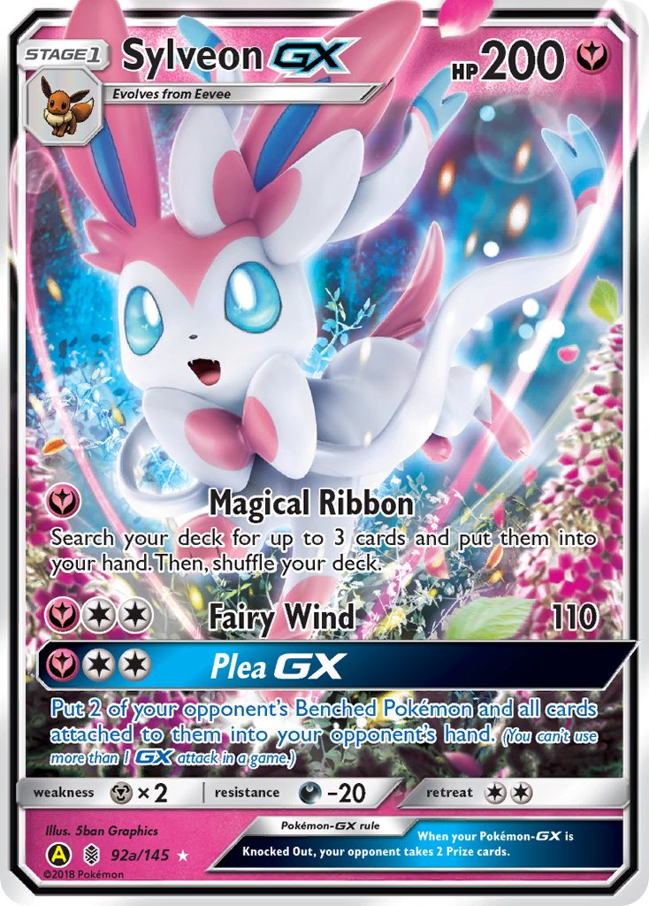 Sylveon GX - Guardians Rising (Promo) [GRI-92a] English / Good / Normal
