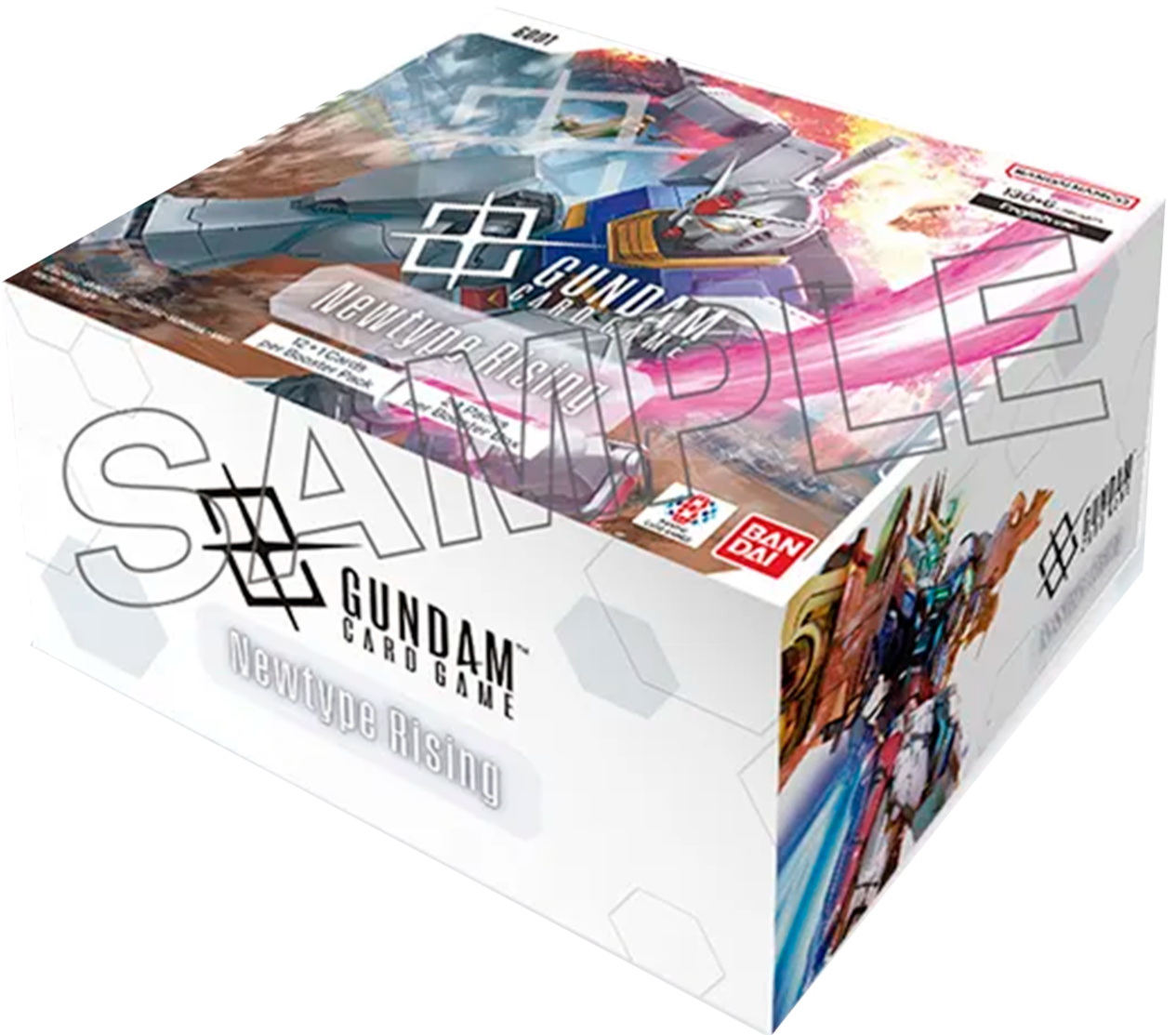Gundam TCG: GD01 - Newtype Rising - Booster Display Box (24 Pakker) Kortspil