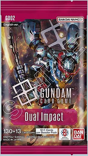 Gundam TCG GD02 Dual Impact Booster Pack Kortspil