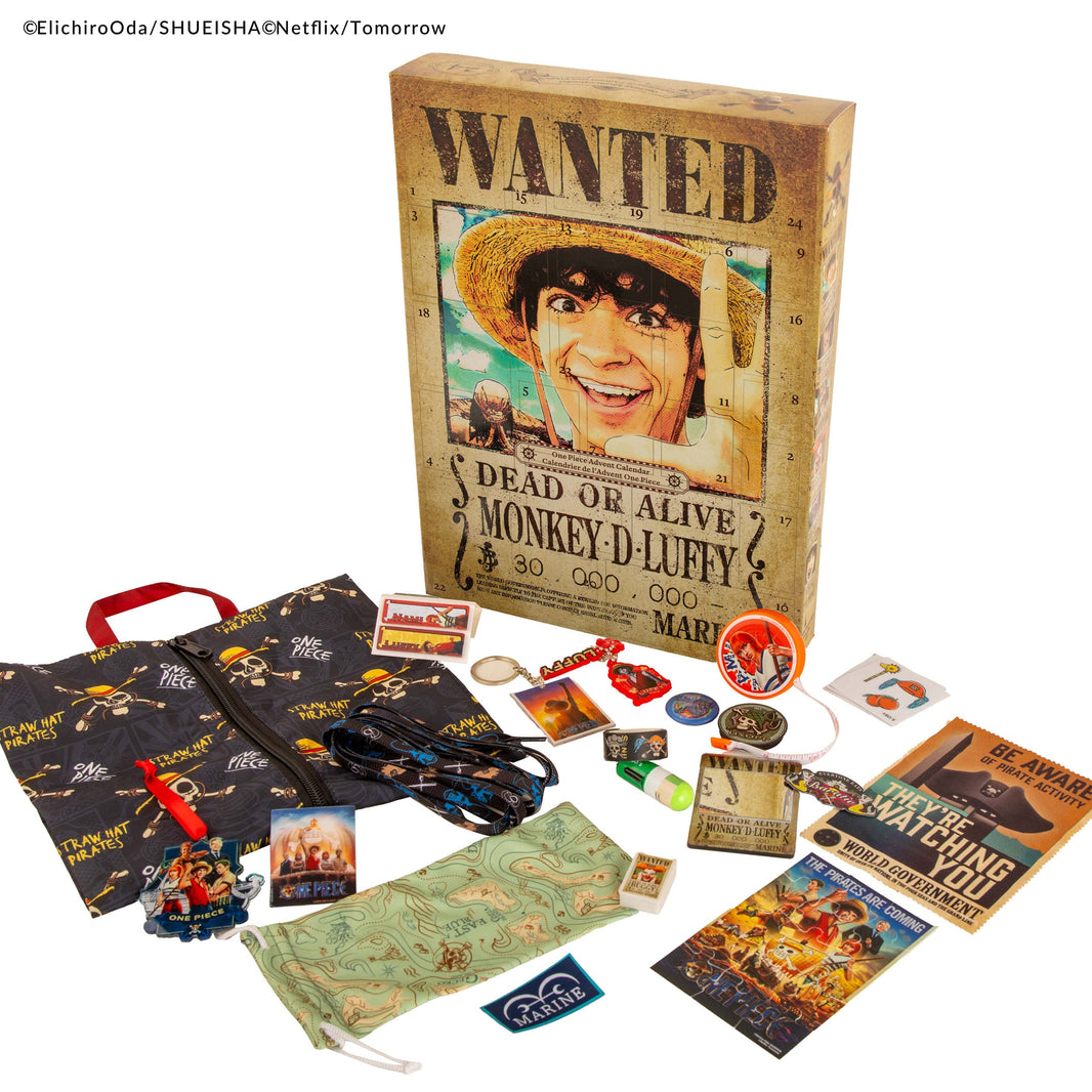 One Piece Official Advent Calendar 2025 Julekalender Dekoration
