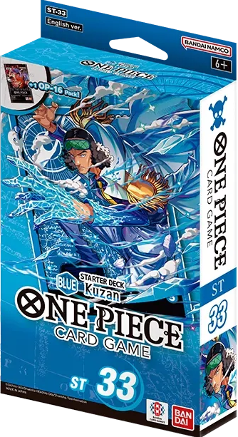 One Piece Card Game Starter Deck ST-33 Blå Kuzan