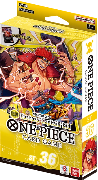 One Piece Card Game Starter Deck ST-36 Gul Eustass Captain Kid