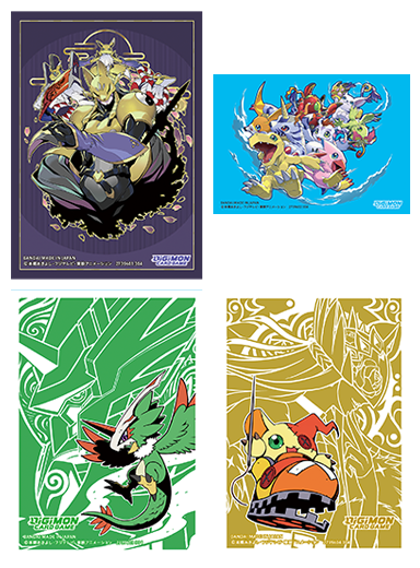 Digimon Card Game Official Sleeves 2024 Ver. 2.0 Tilbehør