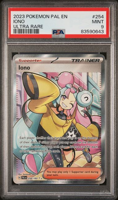 Iono - Paldea Evolved (Ultra Rare) [254] Kortspil