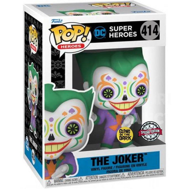 Funko POP! DC Super Heroes The Joker Glows in the Dark #414