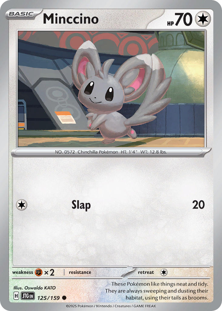 Minccino⁣ - Journey Together⁣ (Common)⁣ [125] English / Near Mint / Normal