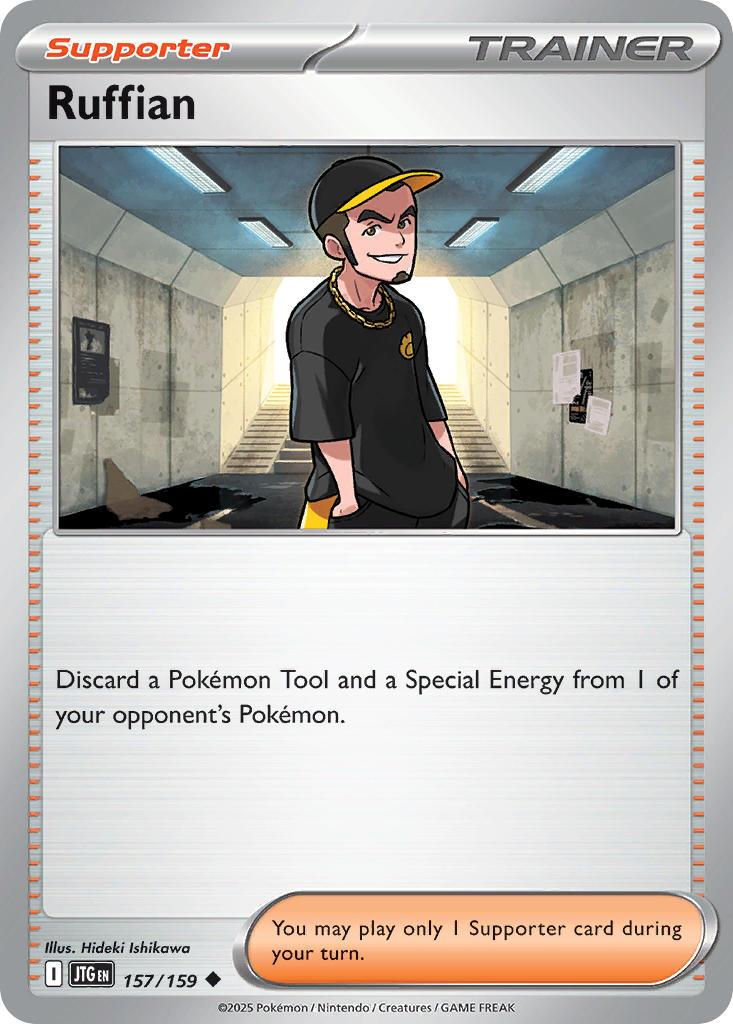 Ruffian⁣ - Journey Together⁣ (Uncommon)⁣ [157] English / Near Mint / Reverse-Holo Normal