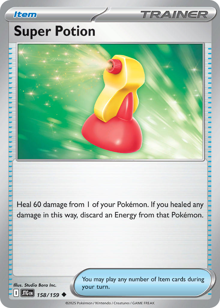Super Potion⁣ - Journey Together⁣ (Uncommon)⁣ [158] English / Near Mint / Reverse-Holo Normal
