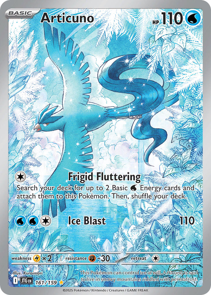 Articuno⁣ - Journey Together⁣ (Illustration Rare)⁣ [161] English / Near Mint / Normal