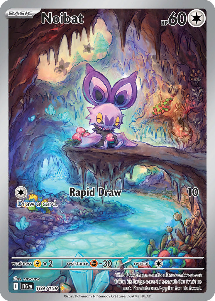 Noibat⁣ - Journey Together⁣ (Illustration Rare)⁣ [169] English / Near Mint / Normal