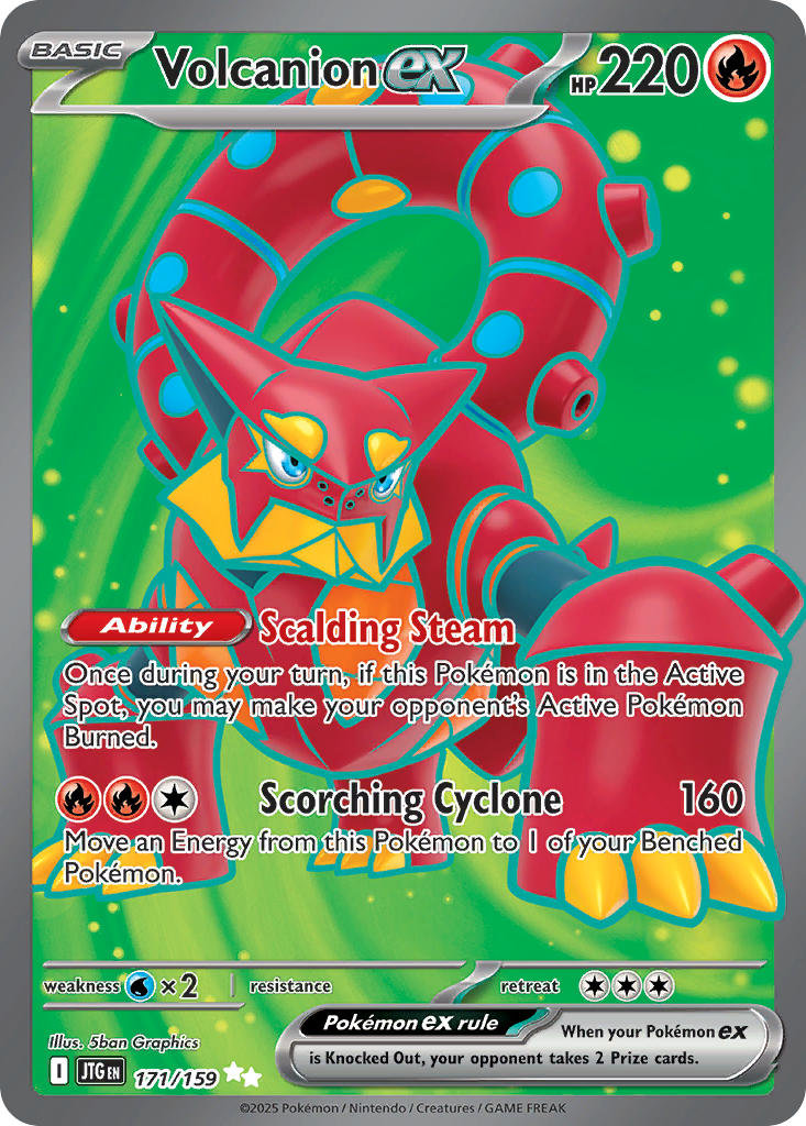 Volcanion ex⁣ - Journey Together⁣ (Ultra Rare)⁣ [171] English / Near Mint / Normal
