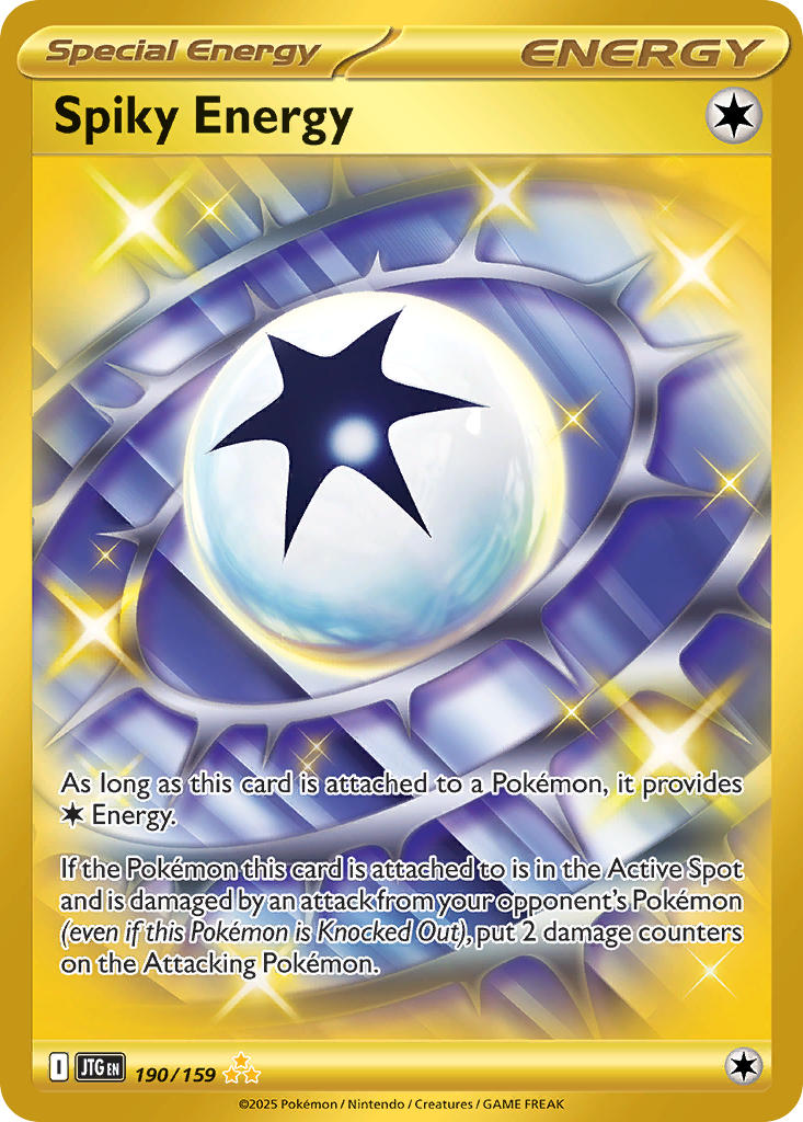 Spiky Energy⁣ - Journey Together⁣ (Secret Rare)⁣ [190] English / Excellent / Normal