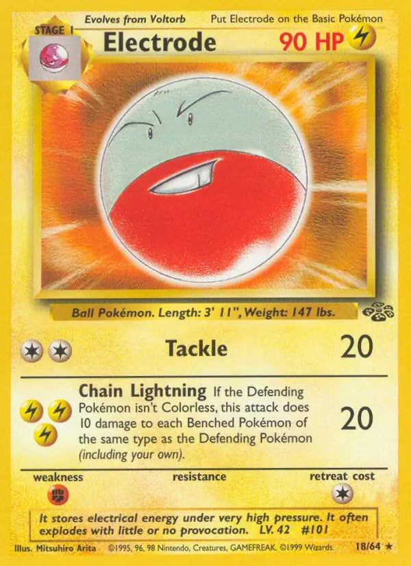 Electrode⁣ - Jungle⁣ (Rare)⁣ [18] English / Played / Normal
