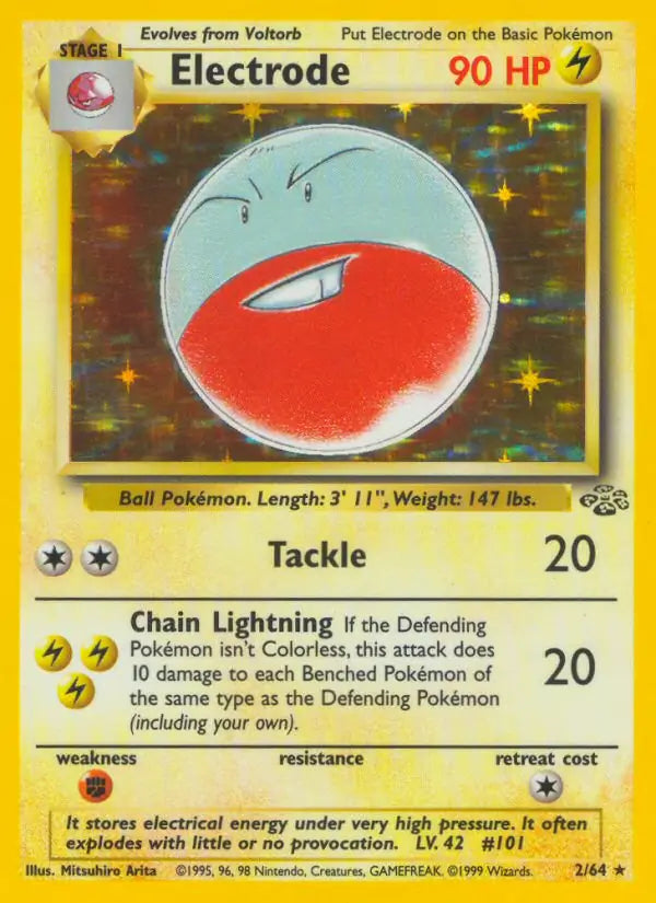 Electrode - Jungle (Holo Rare) [2] Kortspil