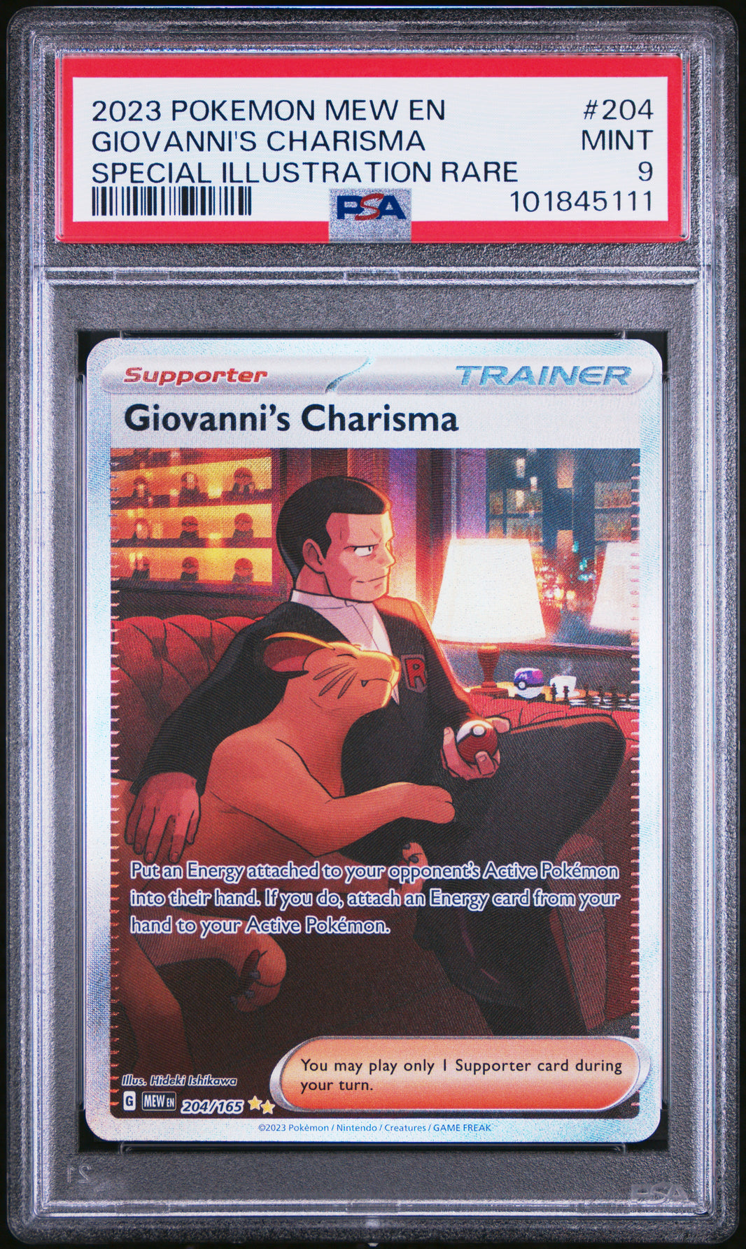 Giovanni's Charisma⁣ - 151⁣ (Special Illustration Rare)⁣ [204]