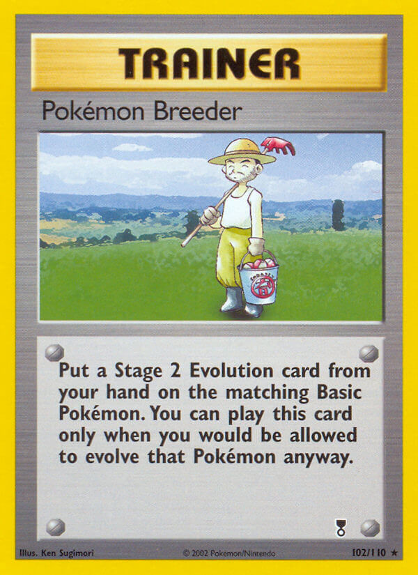 Pokémon Breeder⁣ - Legendary Collection⁣ (Rare)⁣ [102] English / Near Mint / Reverse-Holo Normal