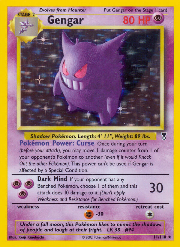 Gengar⁣ - Legendary Collection⁣ (Holo Rare)⁣ [11] English / Near Mint / Normal