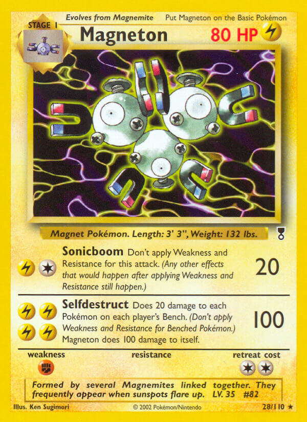 Magneton⁣ - Legendary Collection⁣ (Rare)⁣ [28] English / Excellent / Normal