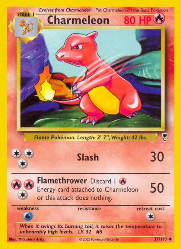 Charmeleon⁣ - Legendary Collection⁣ (Uncommon)⁣ [37] English / Near Mint / Normal