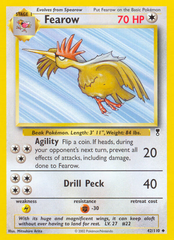 Fearow⁣ - Legendary Collection⁣ (Uncommon)⁣ [42] English / Poor / Normal