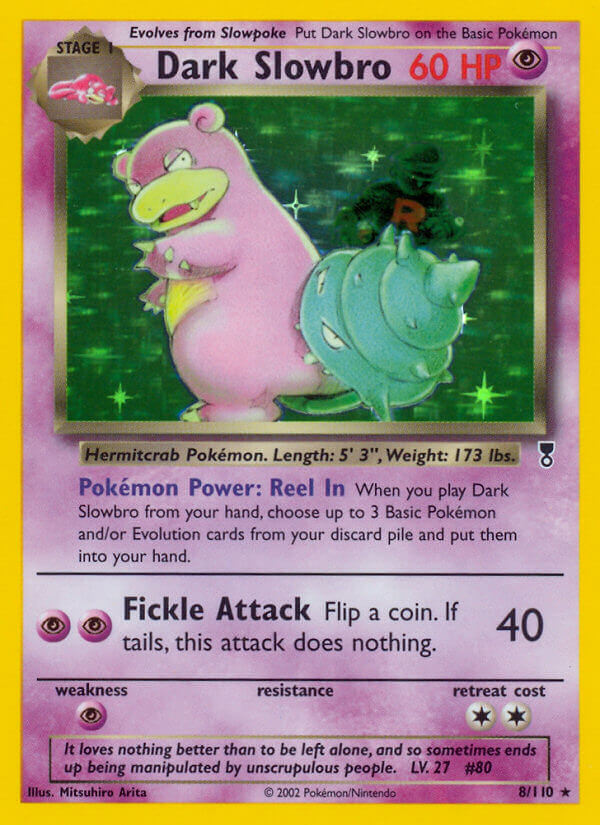 Dark Slowbro⁣ - Legendary Collection⁣ (Holo Rare)⁣ [8] English / Near Mint / Normal