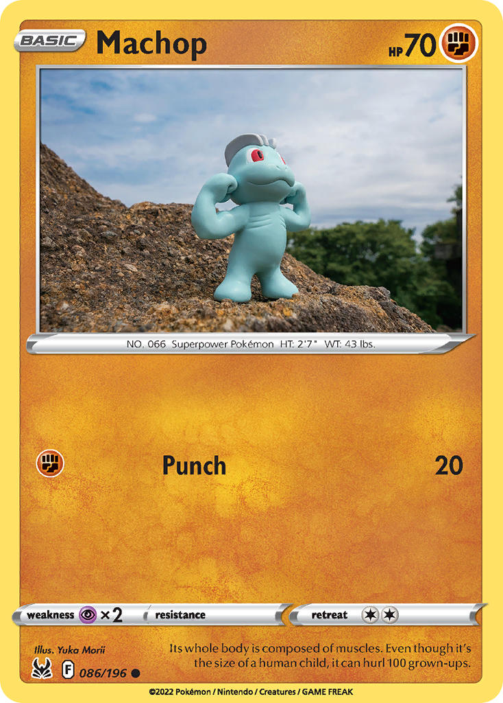 Machop - Lost Origin (Common) [LOR-086] English / Near Mint / Normal