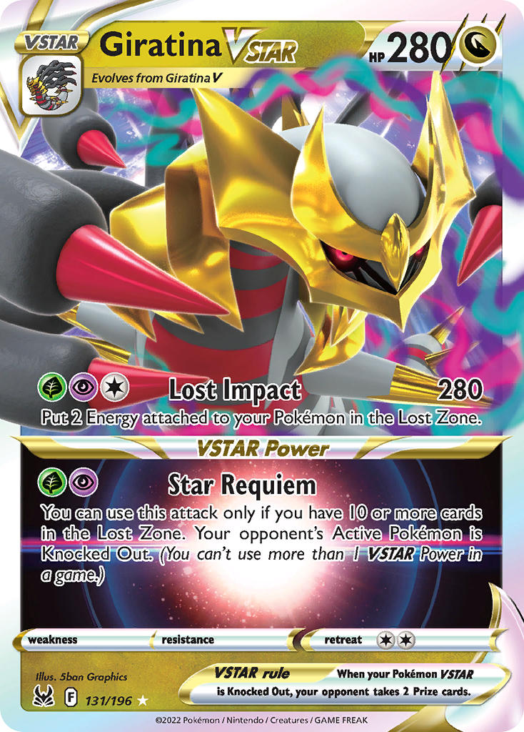 Giratina VSTAR - Lost Origin (Ultra Rare) [LOR-131] English / Near Mint / Normal