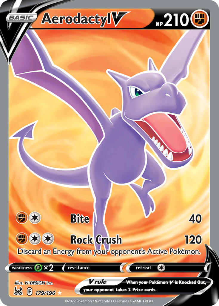 Aerodactyl V - Lost Origin (Ultra Rare) [LOR-179] English / Near Mint / Normal