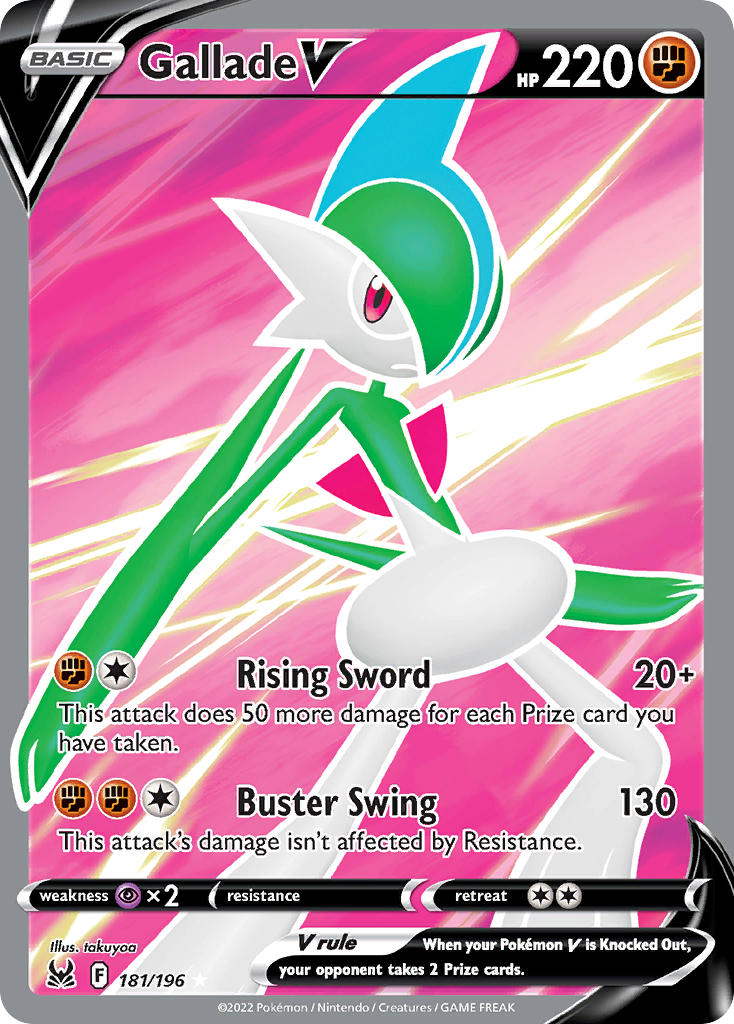 Gallade V - Lost Origin (Ultra Rare) [LOR-181] English / Near Mint / Normal
