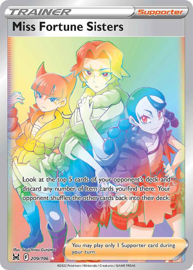 Miss Fortune Sisters - Lost Origin (Secret Rare) [LOR-209] English / Near Mint / Normal