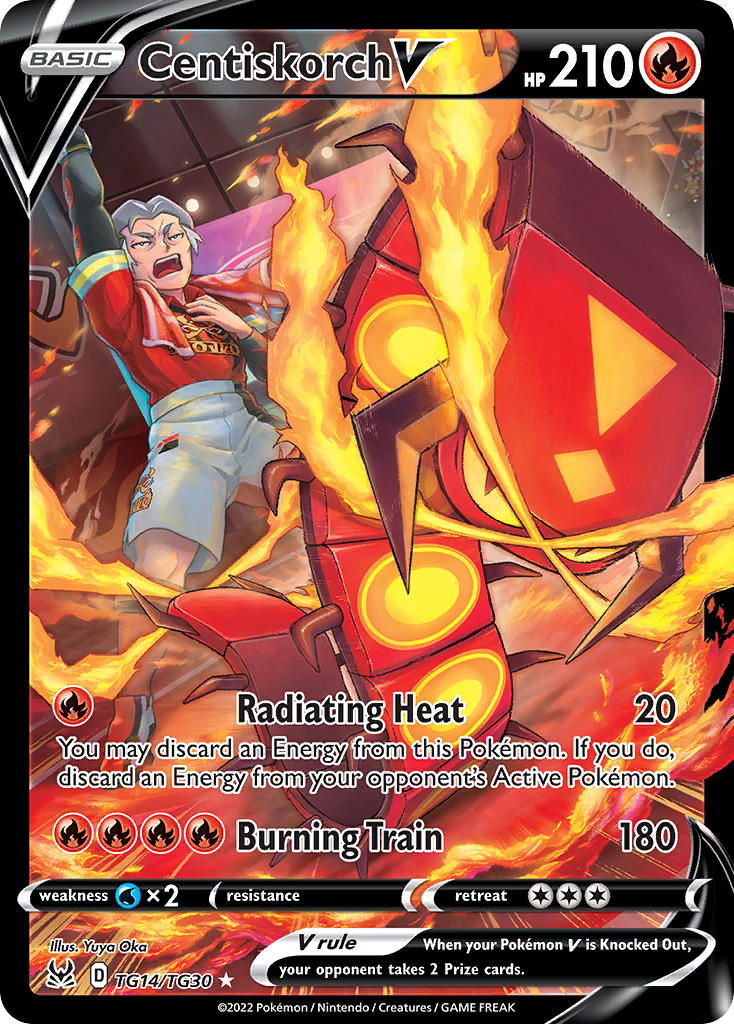 Centiskorch V - Lost Origin (Ultra Rare) [LOR-TG14] English / Near Mint / Normal