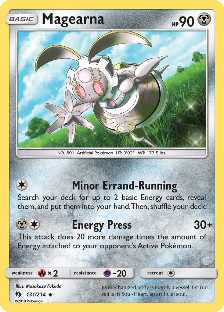 Magearna - Lost Thunder (Uncommon) [LOT-131] English / Near Mint / Normal