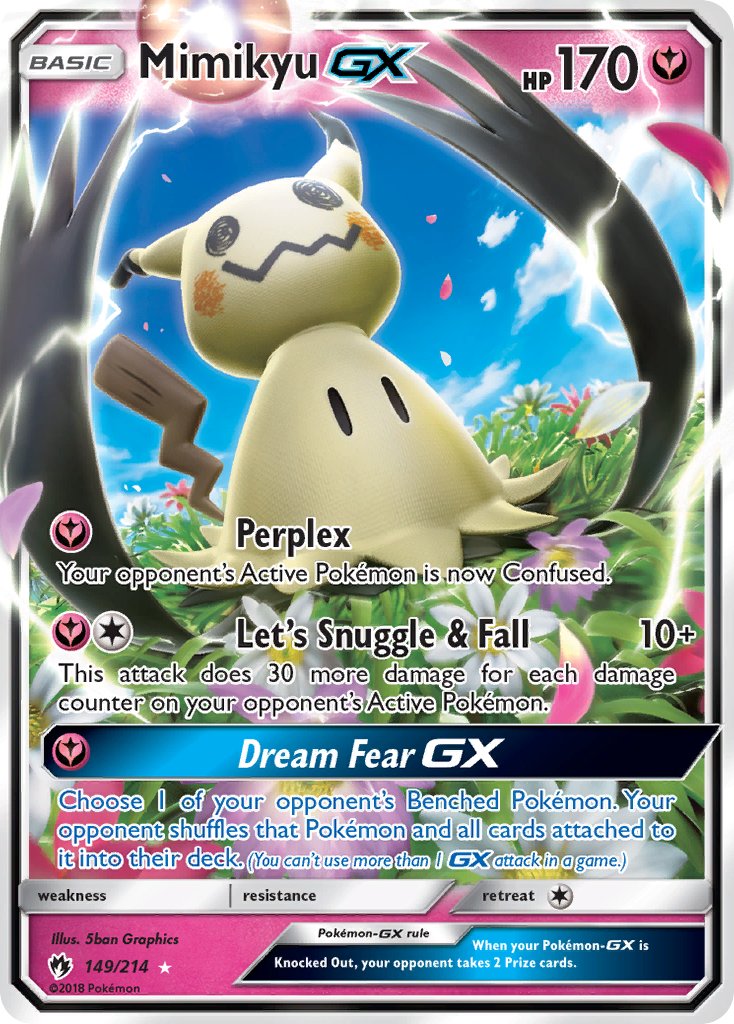 Mimikyu GX - Lost Thunder (Ultra Rare) [LOT-149] English / Light Played / Normal