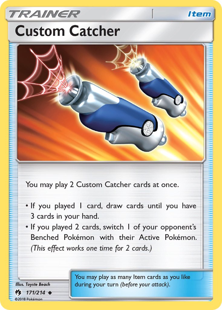 Custom Catcher - Lost Thunder (Uncommon) [LOT-171] English / Near Mint / Normal