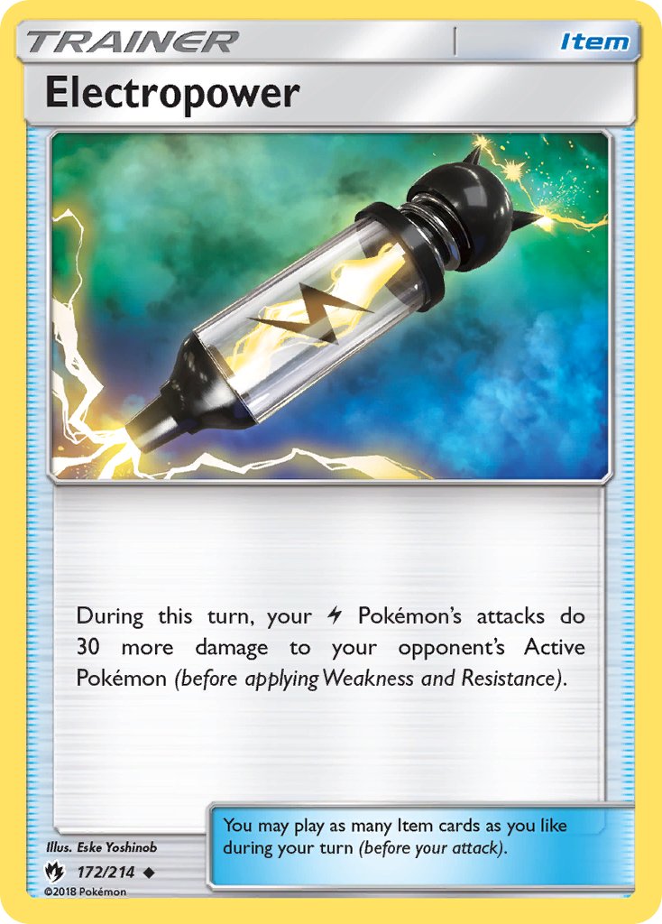 Electropower - Lost Thunder (Uncommon) [LOT-172] English / Near Mint / Normal