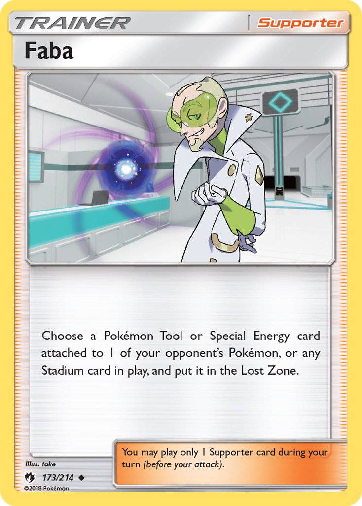Faba - Lost Thunder (Uncommon) [LOT-173] English / Near Mint / Normal