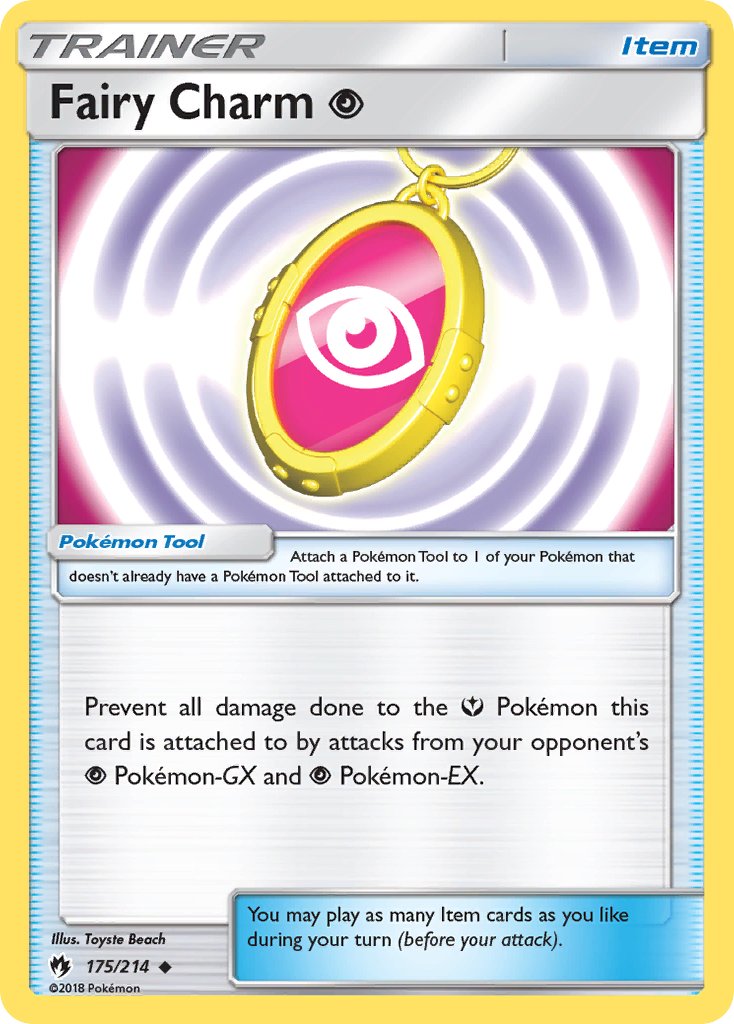 Fairy Charm - Lost Thunder (Uncommon) [LOT-175] English / Near Mint / Normal