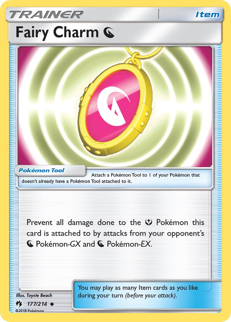 Fairy Charm - Lost Thunder (Uncommon) [LOT-177] English / Near Mint / Normal