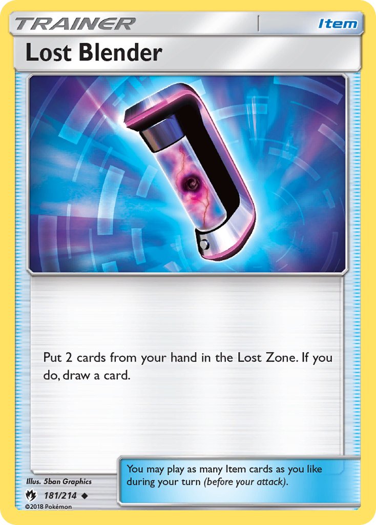 Lost Blender - Lost Thunder (Uncommon) [LOT-181] English / Near Mint / Normal