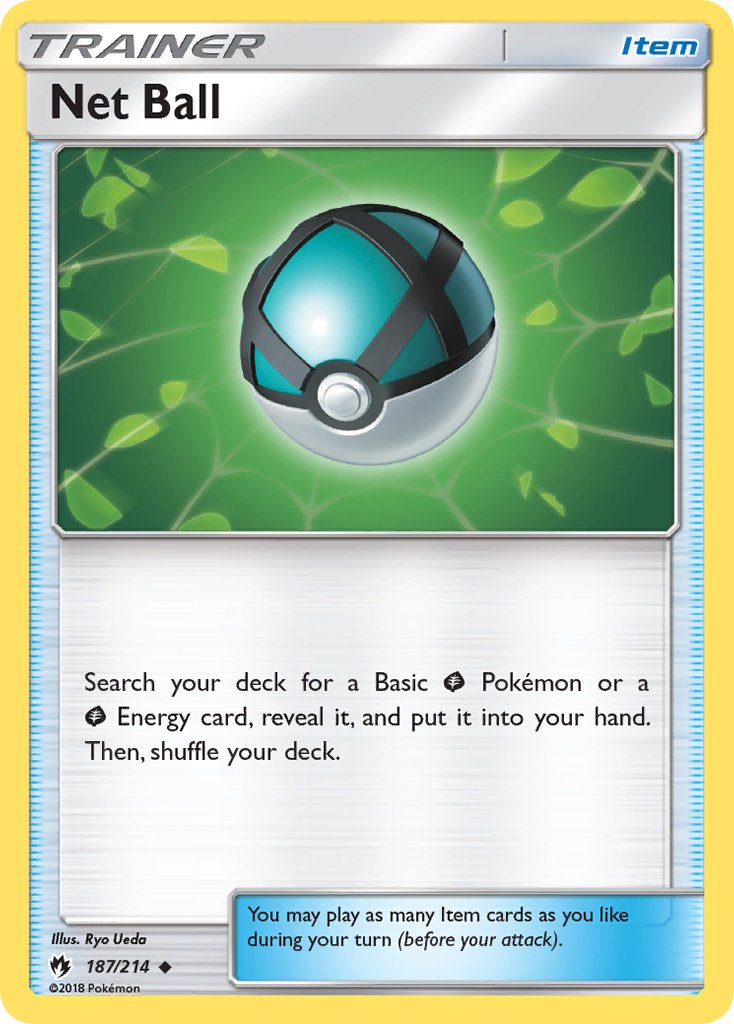 Net Ball - Lost Thunder (Uncommon) [LOT-187] English / Near Mint / Normal