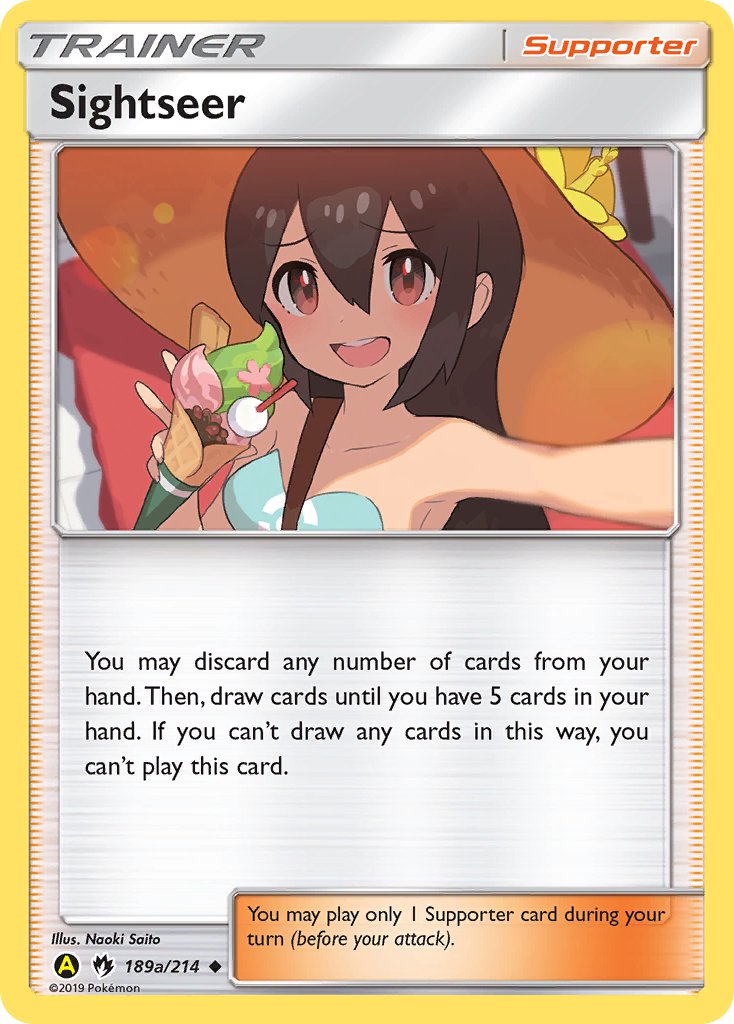 Sightseer - Lost Thunder (Uncommon) [LOT-189a] English / Near Mint / Normal