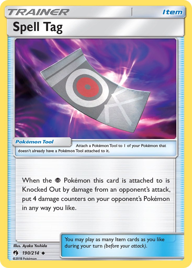 Spell Tag - Lost Thunder (Uncommon) [LOT-190] English / Near Mint / Normal