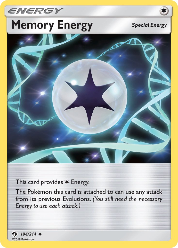 Memory Energy - Lost Thunder (Uncommon) [LOT-194] English / Near Mint / Normal