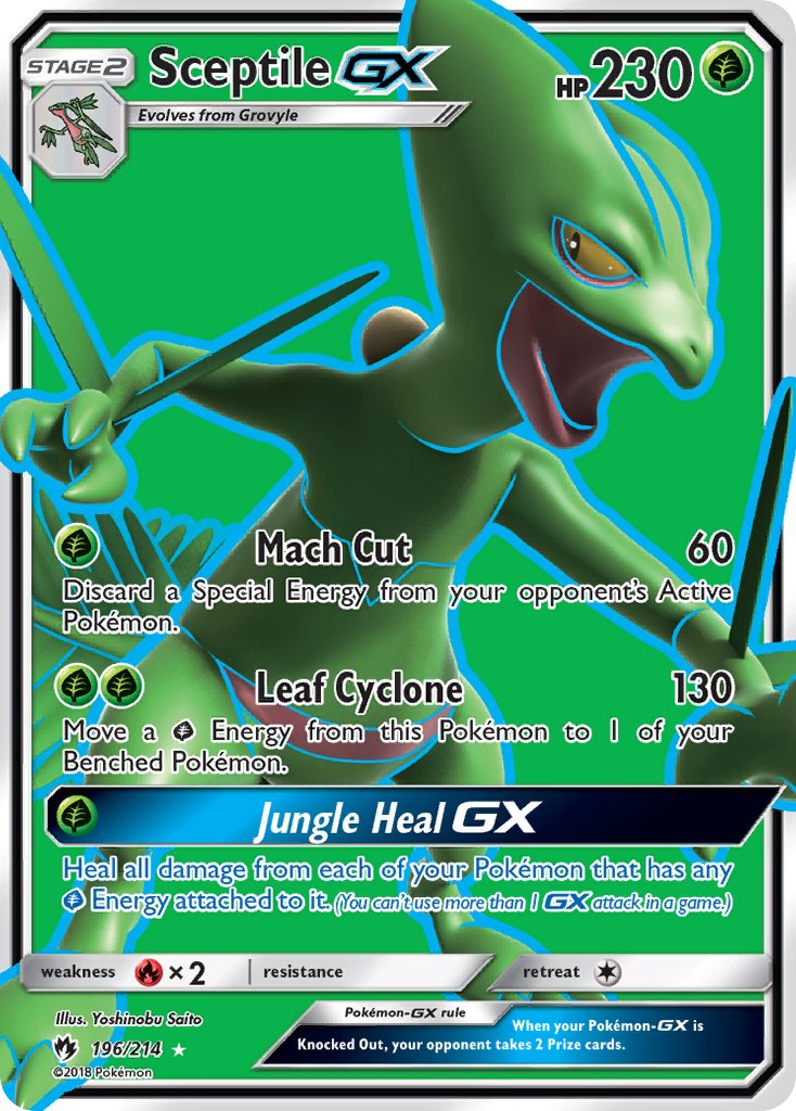 Sceptile GX - Lost Thunder (Ultra Rare) [LOT-196] English / Near Mint / Normal